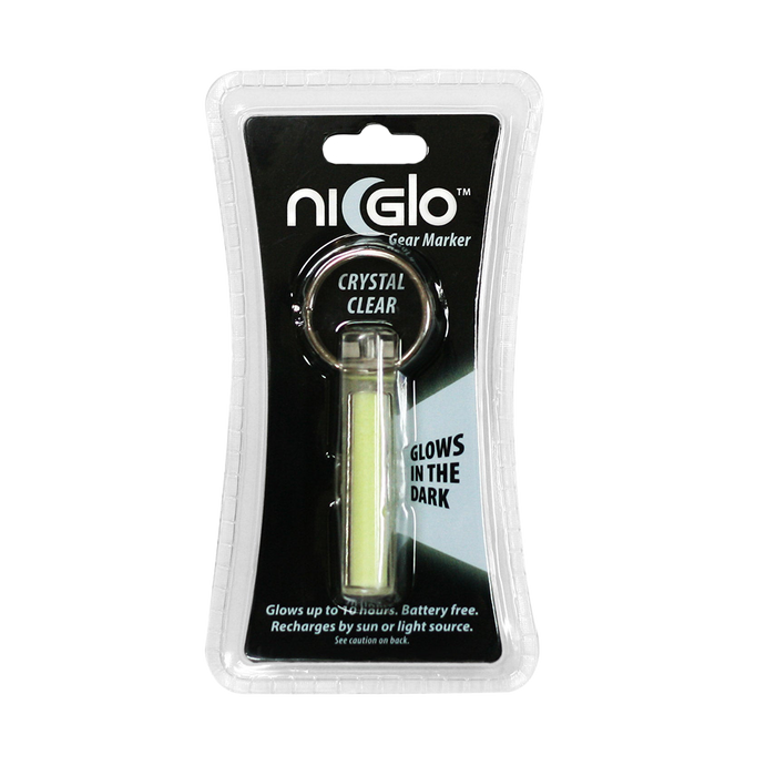 Gear Aid Ni Glo Gear Marker in Crystal Clear Colourway in Euro Hook Packaging 