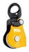 Petzl Spin L1D single pulley with one-way rotation and swivel