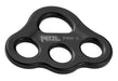 Black Petzl Paw Size S rigging plate