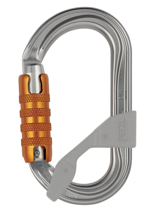 Petzl Triact Lock Carabiner Grey 