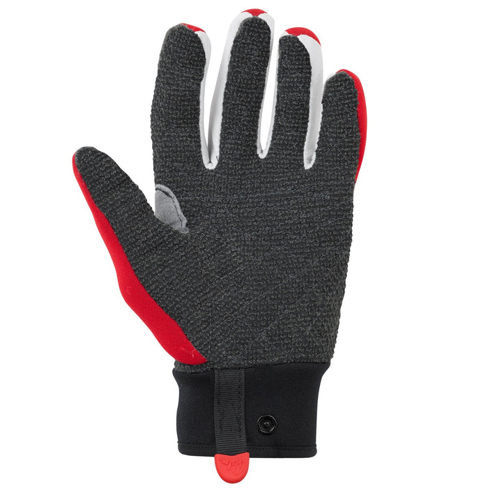 Palm Pro Gloves in Red Showing Armortex reinforced palm