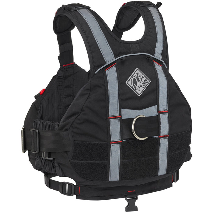 Palm Rescue Extrem PFD in Black Showing Back