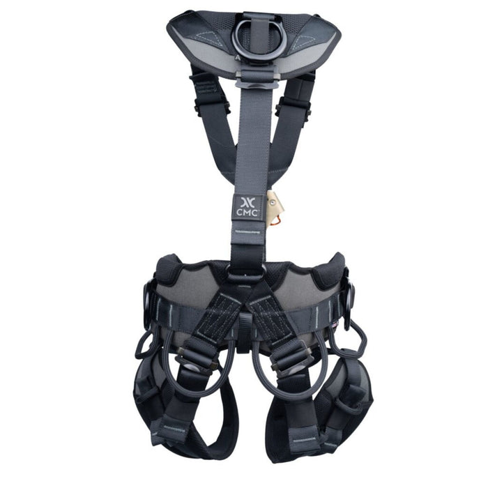 CMC Atom Rope Access Harness - Back view 