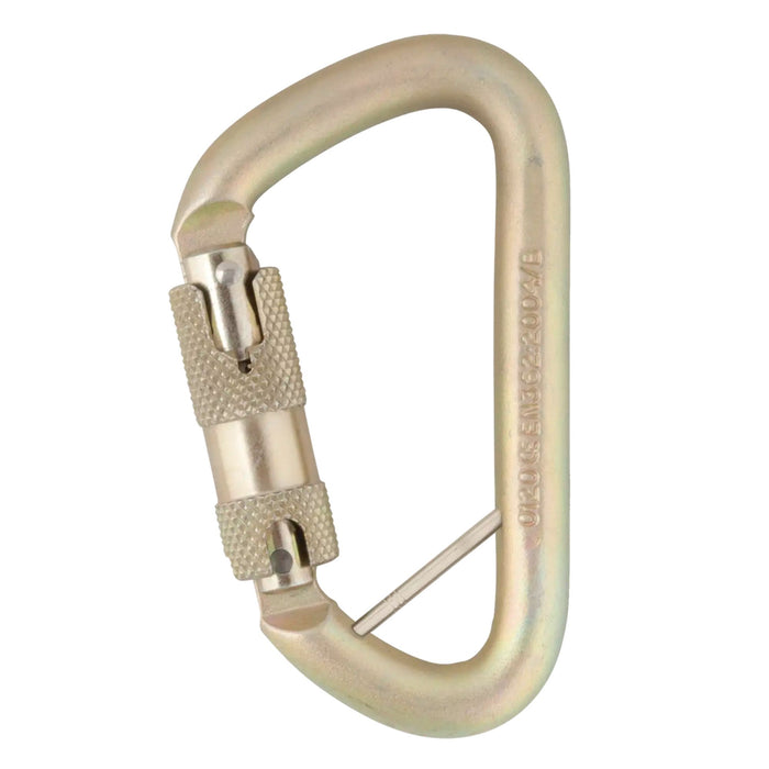 DMM 12mm Steel Offset D Kwiklock Captive Bar Carabiner