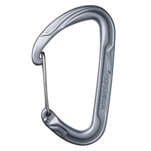 Edelrid Pure Wire Gate Carabiner in Slate Colourway 