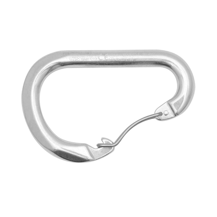 Kong Paddle Wire Bent Gate Carabiner Polished 