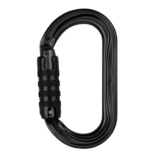 Black Petzl OK Triact Lock Carabiner 