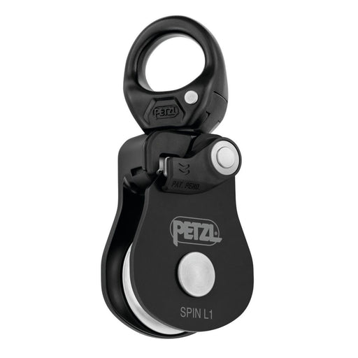 Black Petzl Spin L1 Pulley 