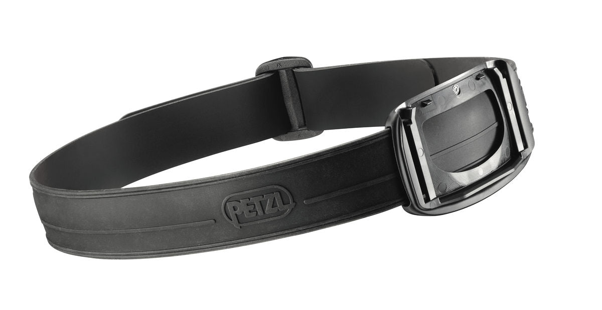 Petzl The RUBBER headband adapts to a variety of helmets on the market and holds a PIXA® headlamp securely in place.