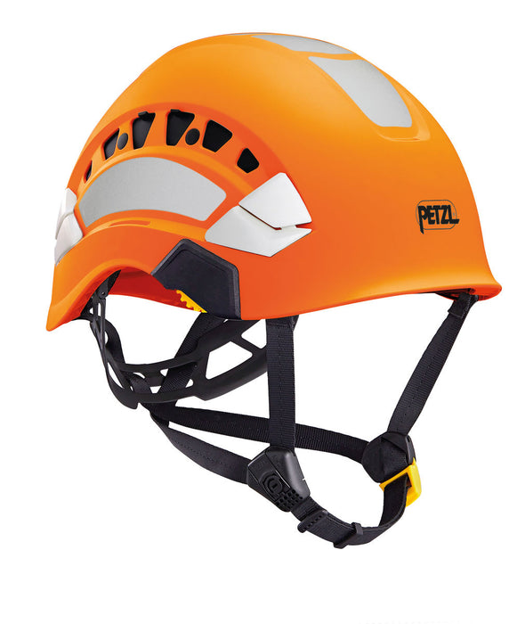 Orange Petzl Vertex Vent Hi-Viz-Helmet