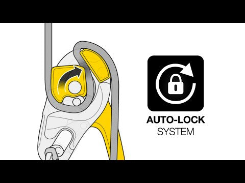 Auto Lock System on Petzl Descenders 